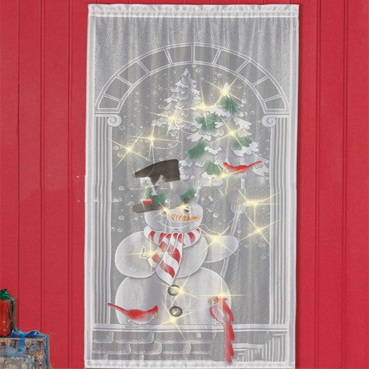 Merry Christmas Santa Claus Snowman Deer Christmas Present