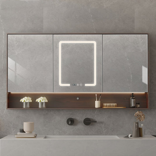 Smart Cabinet With Led Lights Anti-fog Hanging Wall Type