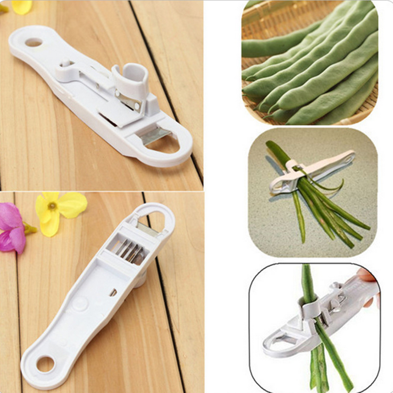Green Bean Slicer Cutter Cut Fruit Vegetable Stringer Peeler