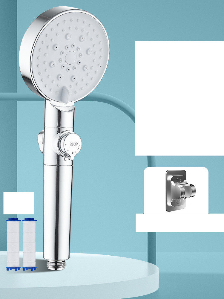 Shower Nozzle Booster Pressurized Set Bath Shower Shower Head