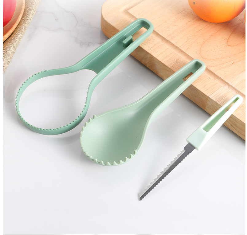 Fruit Digger Foldable Three-piece Melon And Fruit Separator