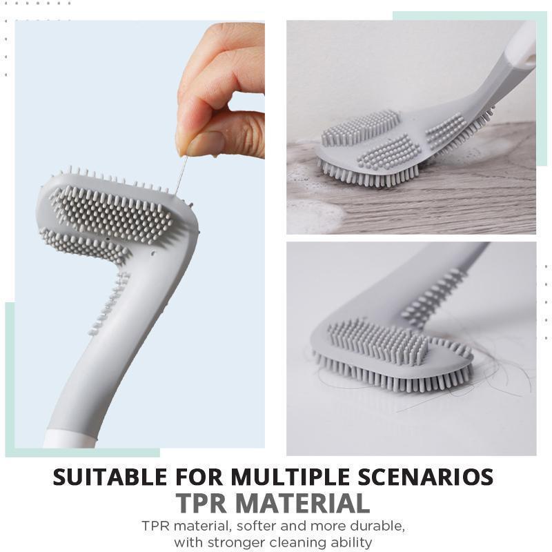 Golf Toilet Brush Wall-Mounted Cleaning Tools Silicone