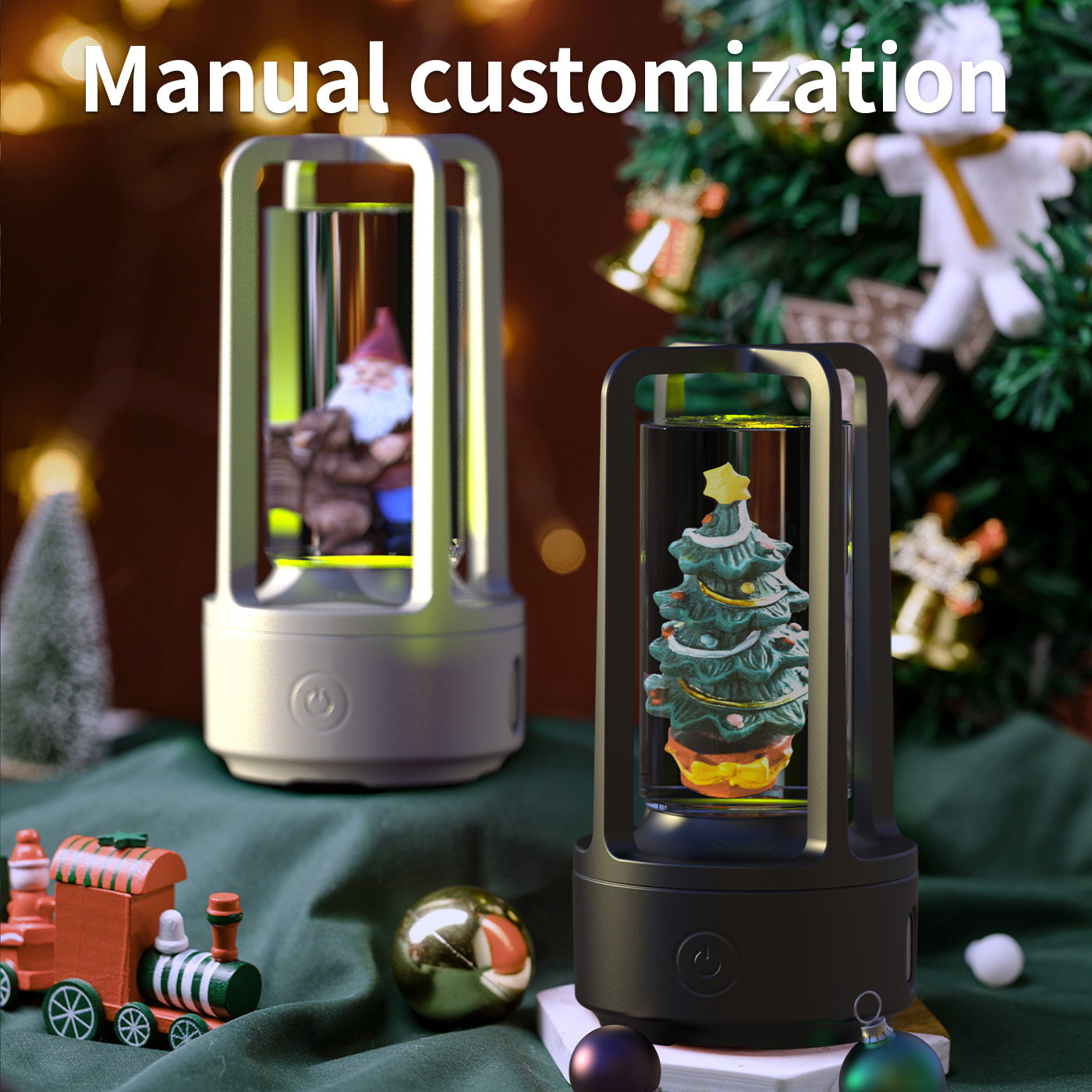 2 In 1 DIY Audio Crystal Light And Bluetooth-compatible Night Light