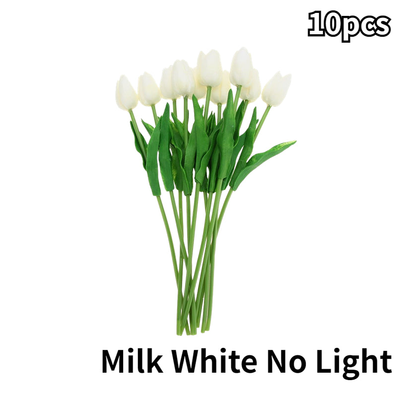 Flashing Tulip Holding Flower Decoration