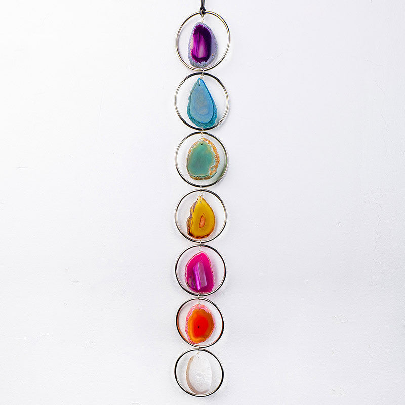Home Fashion Crystal Original Stone Wind Chime Pendant
