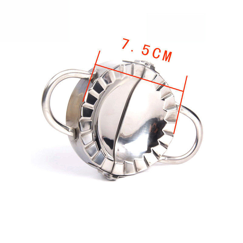 Stainless Steel Wraper Dough Presser Dumpling Maker Mould