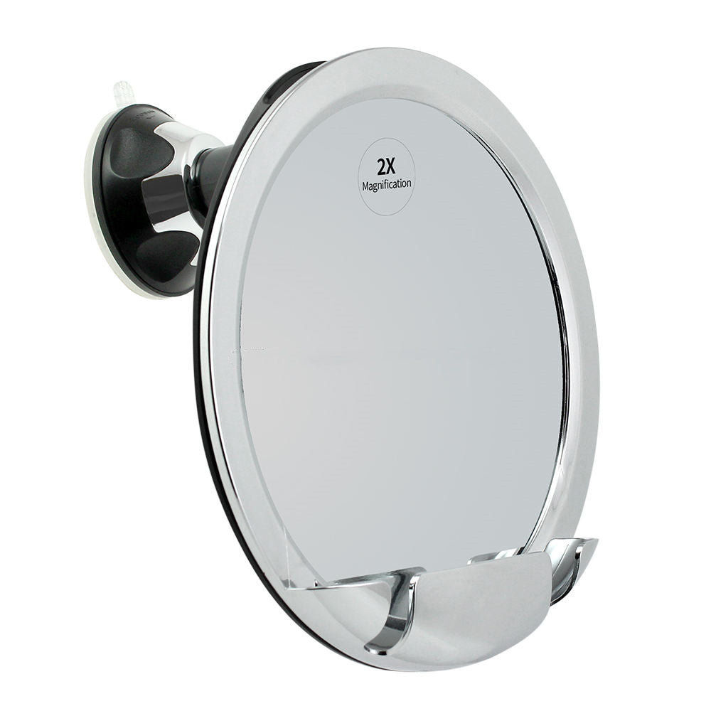 Vanity Mirror With Anti-fog Suction Cup In Bathroom