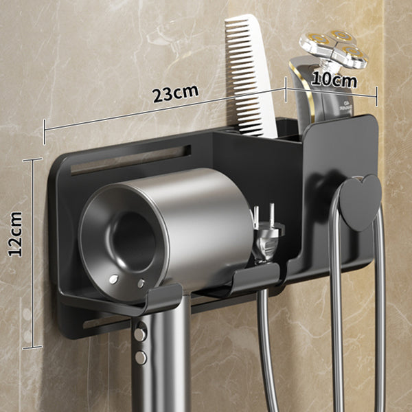 Perforation-free Lazy Hair Dryer Shelf Bathroom Wall Hanging