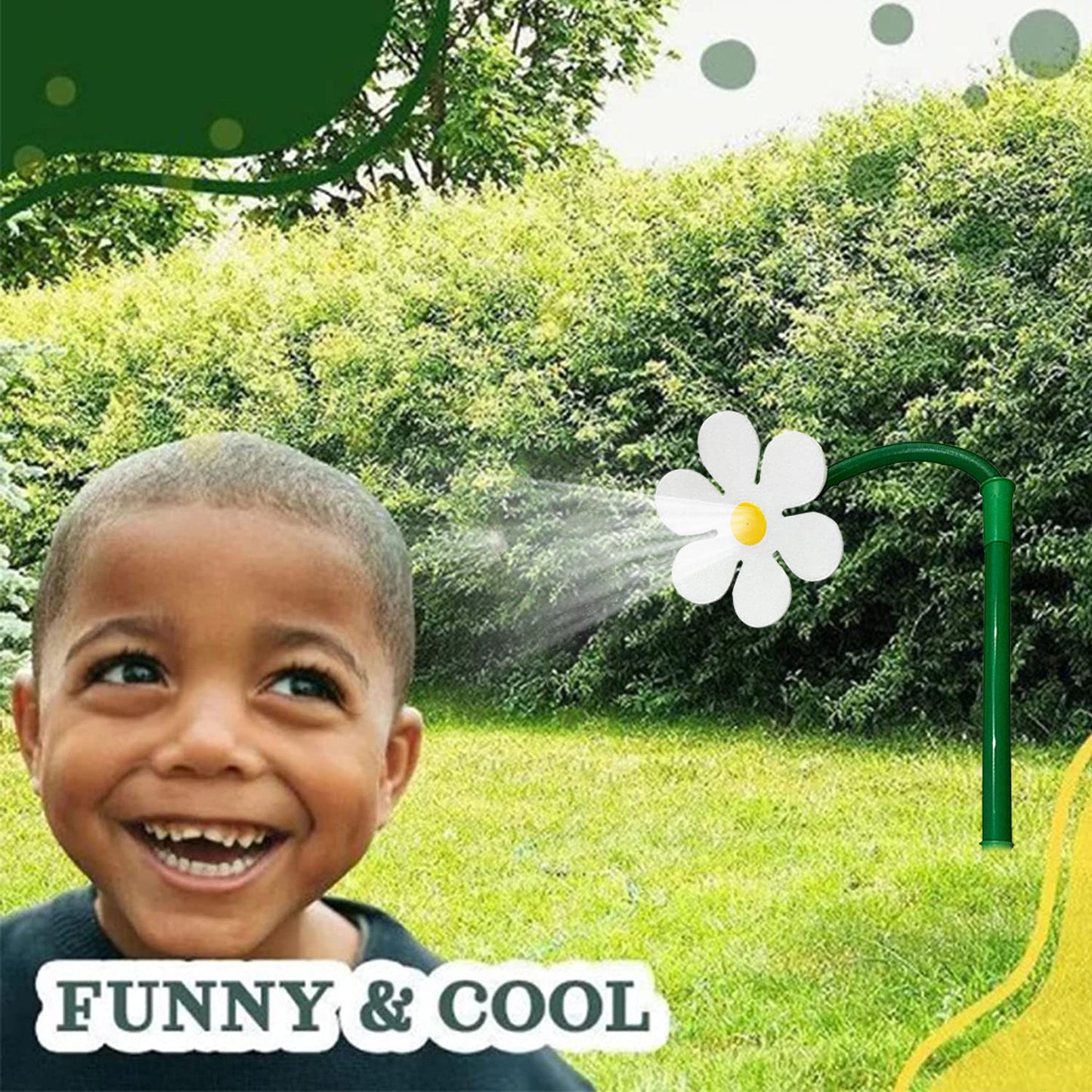 Garden Sprinkler Plastic Sprinkler Sunflower Sprinkler Garden Work Tool