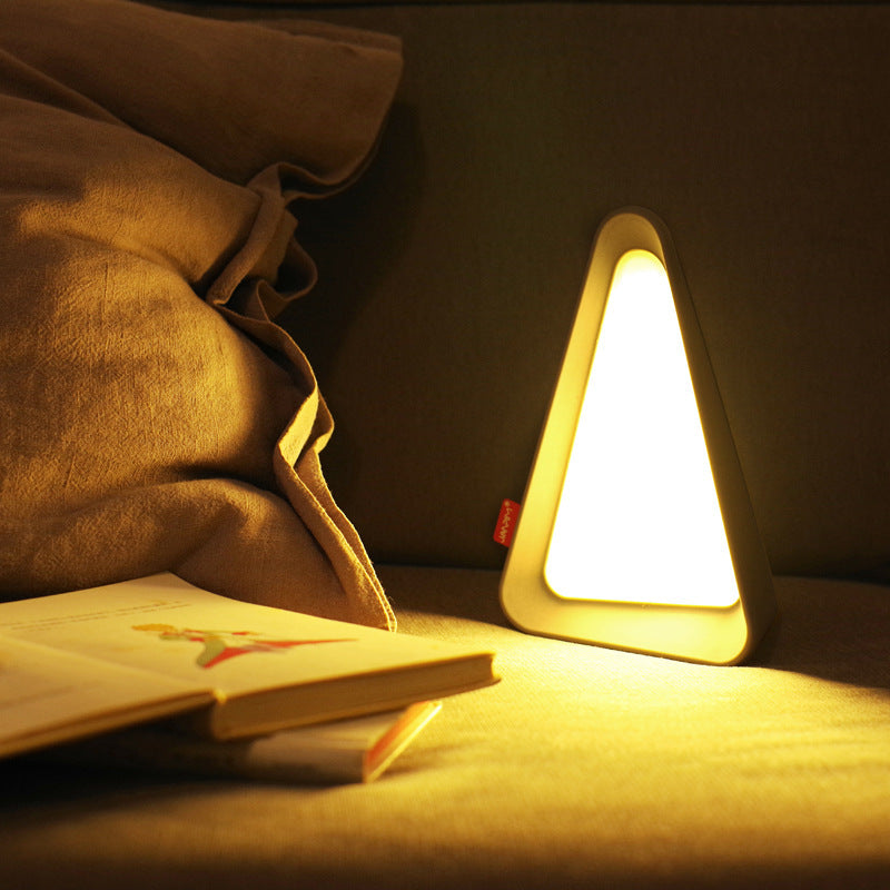 Creative Flip Led Night Light USB Chargeable Gravity Sensor Sleeping