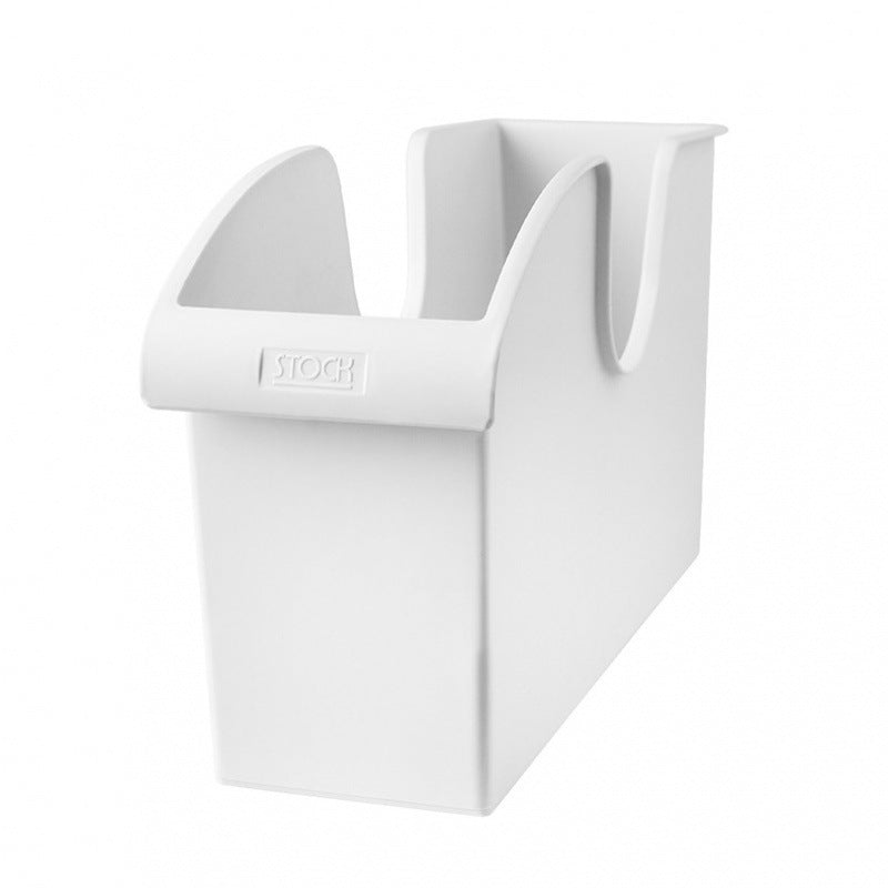 Kitchen Useful Special Storage Box Pulley Pot Cover Plastic Shelf