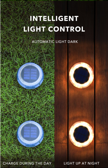 12Led Solar LED Light Outdoor Lawn Lamp Garden Light Courtyard
