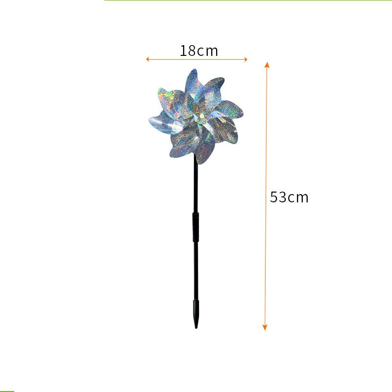 Garden Tools Farmland Bird Catcher Laser Reflective Anti-Bird Windmill