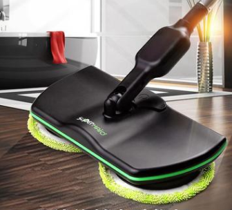 Rechargeable Wireless Rotating Electric Mop Floor Wiper Cordless Sweeping
