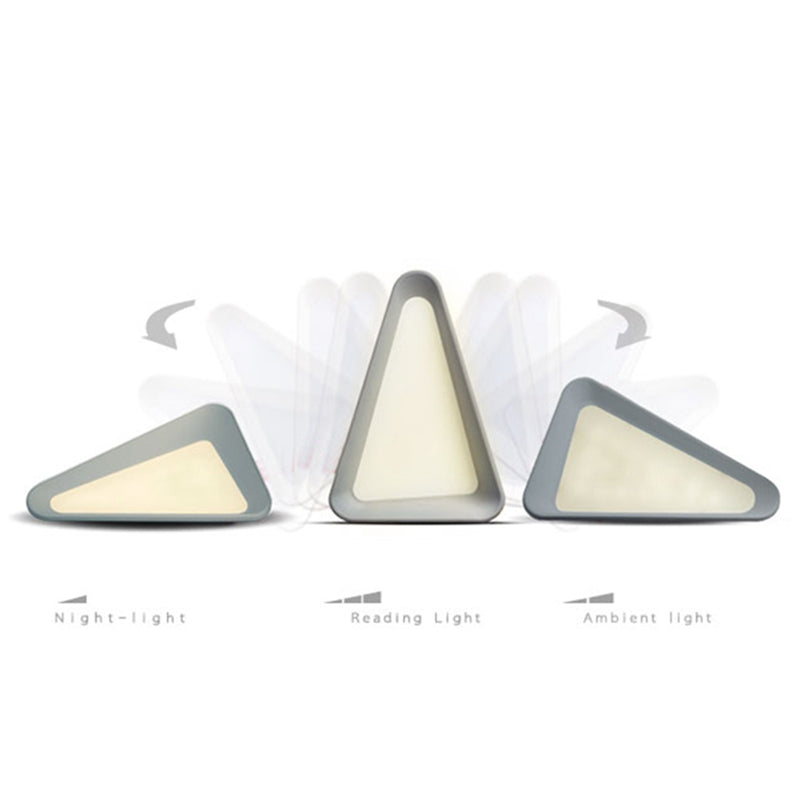 Creative Flip Led Night Light USB Chargeable Gravity Sensor Sleeping