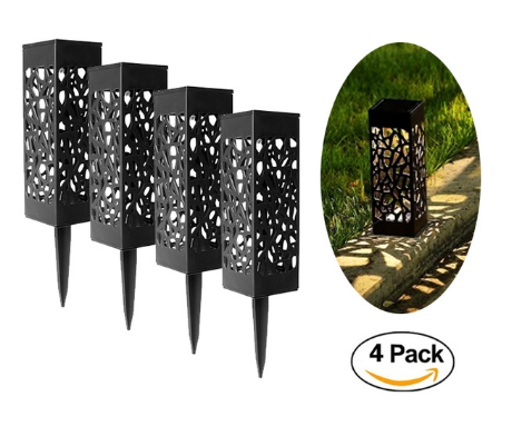 Solar Garden Pathway Lights Lawn Lamp For Garden Lantern Decoration