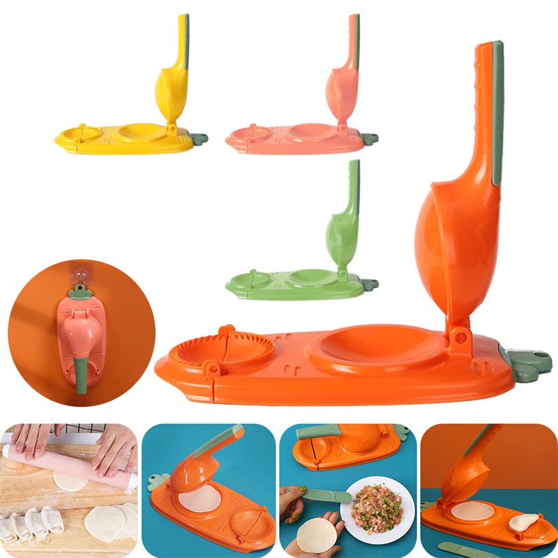 2 in 1 Kitchen Dumpling Making Tool Baking Pastry Manual Artifact