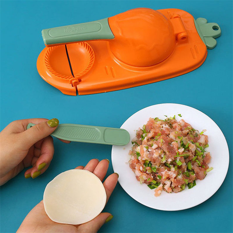 2 in 1 Kitchen Dumpling Making Tool Baking Pastry Manual Artifact