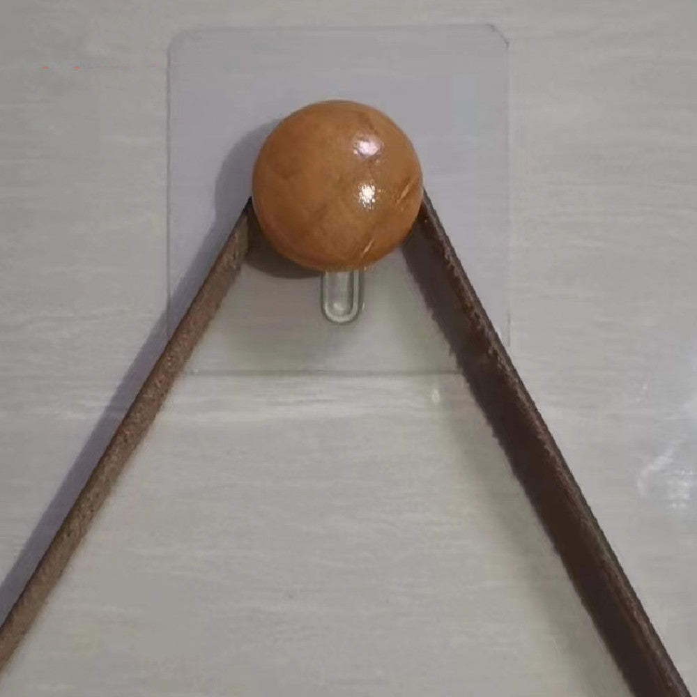 Traceless Nail Nanzhu Bathroom Mirror