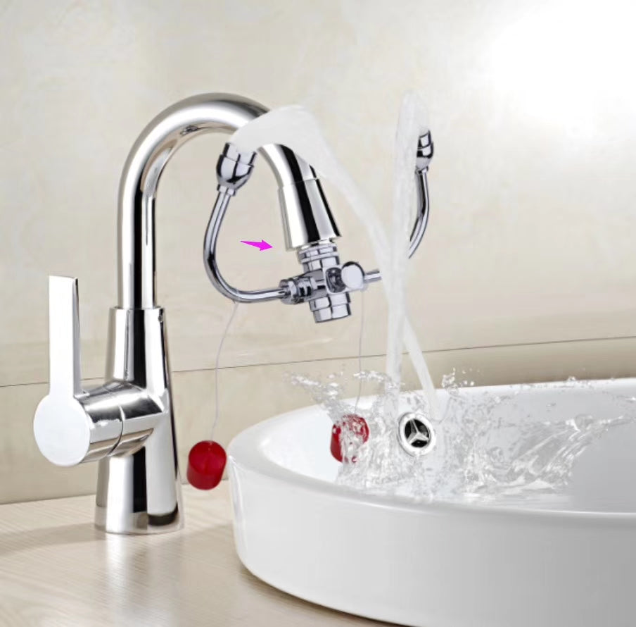 Connected Faucet Eyewash Basin Faucets Wall Mounted Eye Wash Station