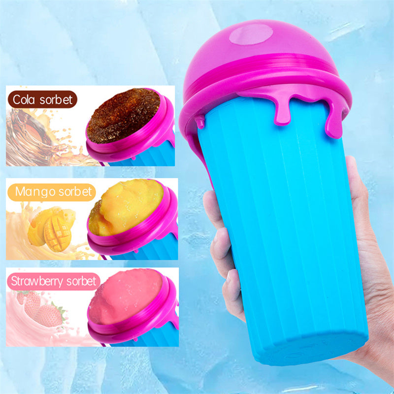 Summer Squeeze Homemade Ice Cream Quick-Frozen Smoothie Slushy Maker