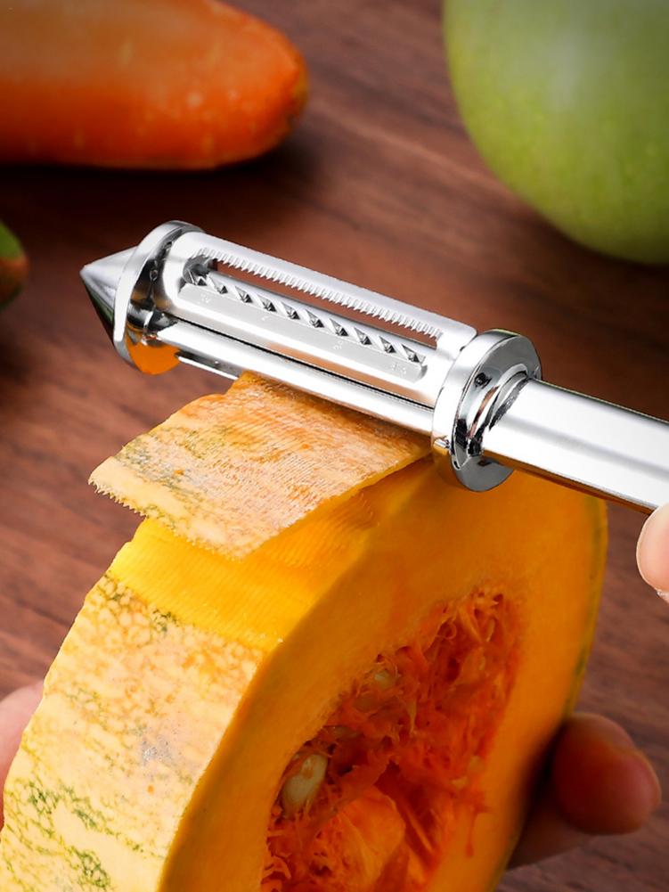 Household Kitchen Zinc Alloy Two-in-one Peeler