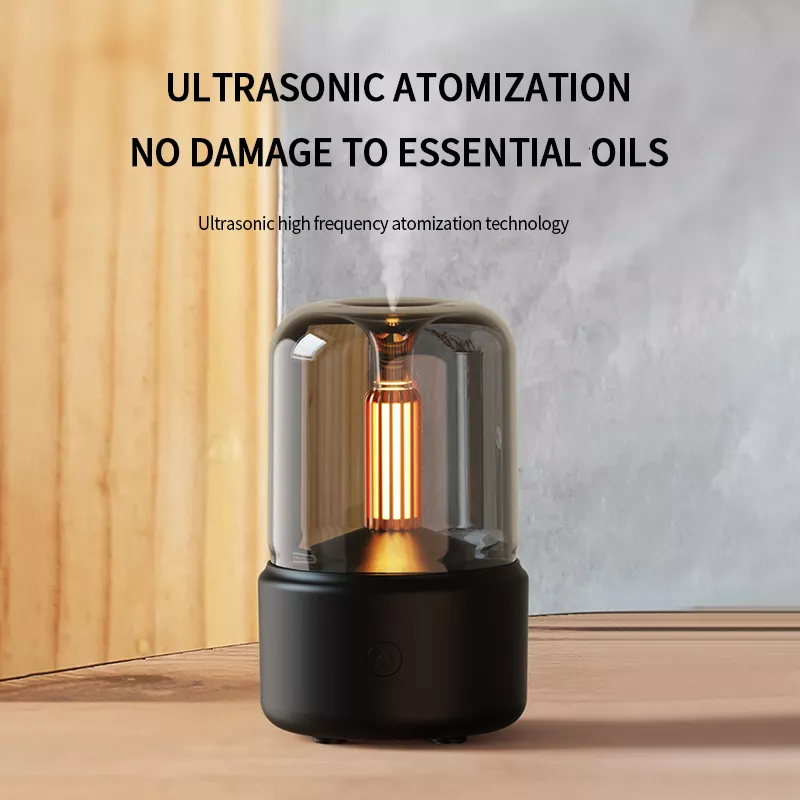 Candle Lamp Aroma Diffuser Air Humidifier Electric Diffusor