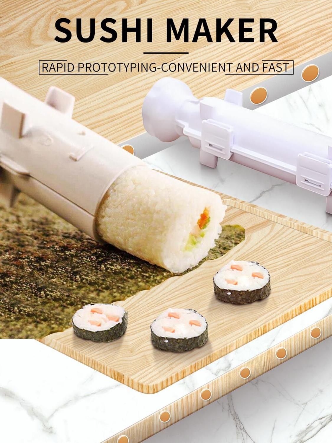 Household Sushi Maker Roller Rice Mold Vegetable Meat Rolling