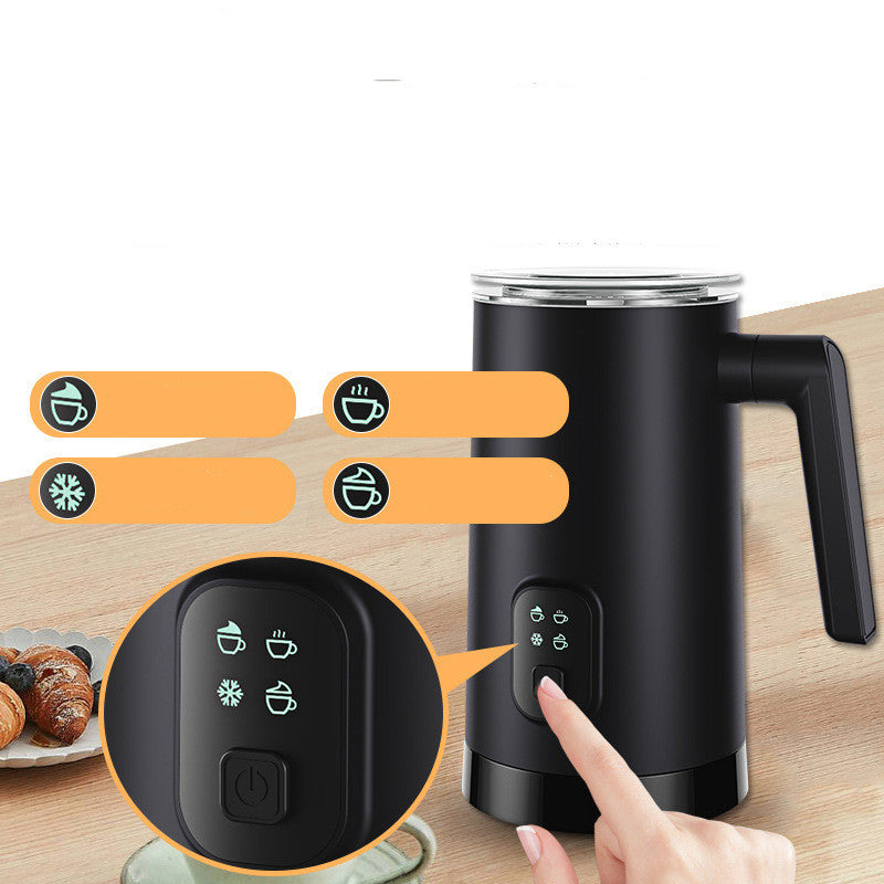 Home Automatic Stainless Steel Electric Hot And Cold Milk Whipping