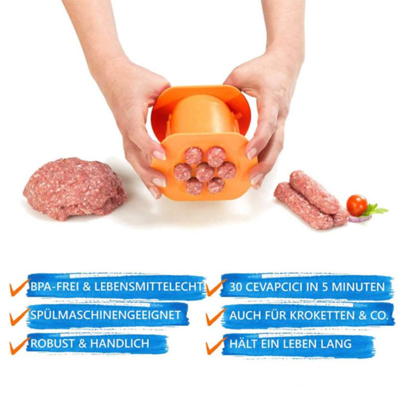 Hot Dog Maker Meat Strip Squeezer Plastic Rapid Prototyping