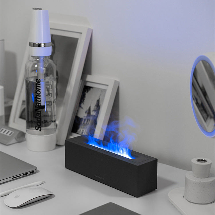 200ML Good-quality Modern Flame Humidifier USB Air Aroma Diffuser