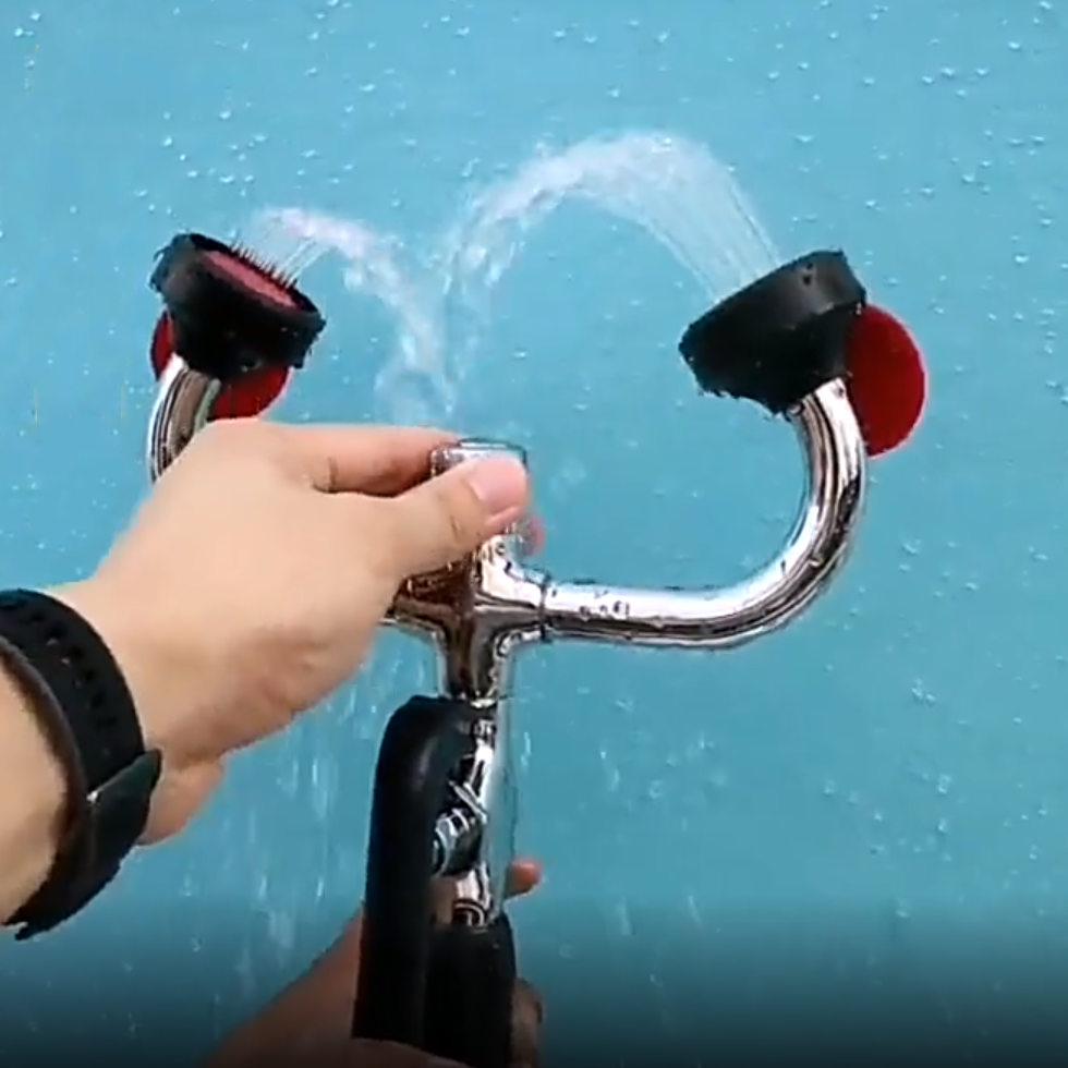 Connected Faucet Eyewash Basin Faucets Wall Mounted Eye Wash Station