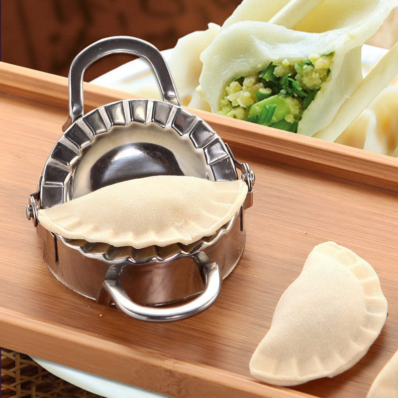 Stainless Steel Wraper Dough Presser Dumpling Maker Mould