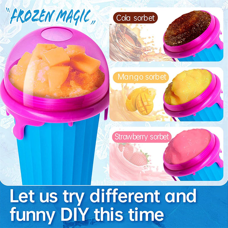 Summer Squeeze Homemade Ice Cream Quick-Frozen Smoothie Slushy Maker