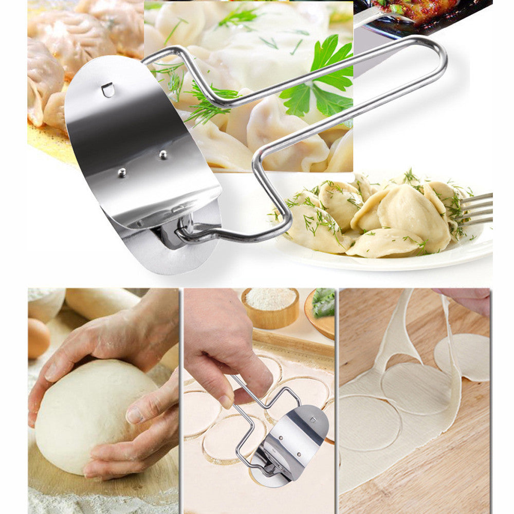 Stainless Steel Wraper Dough Presser Dumpling Maker Mould