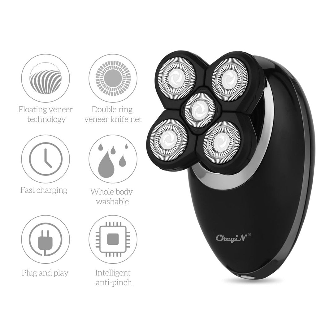 5 in 1 Rechargeable Electric Shaver