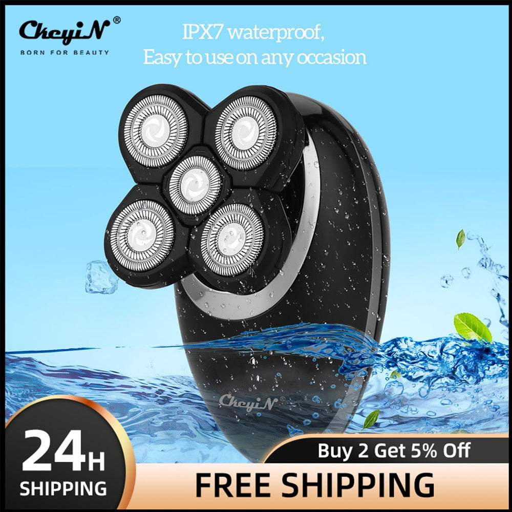 5 in 1 Rechargeable Electric Shaver