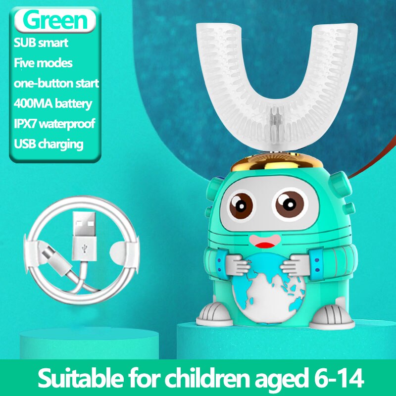Electric Toothbrush Kids Silicon