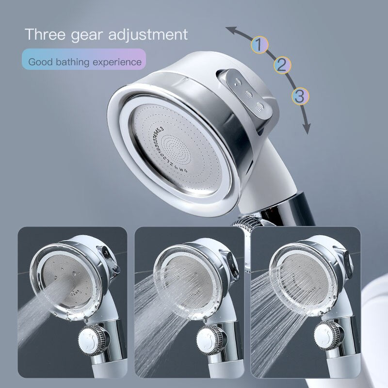 Pressurized Shower Head Adjustable High Pressure