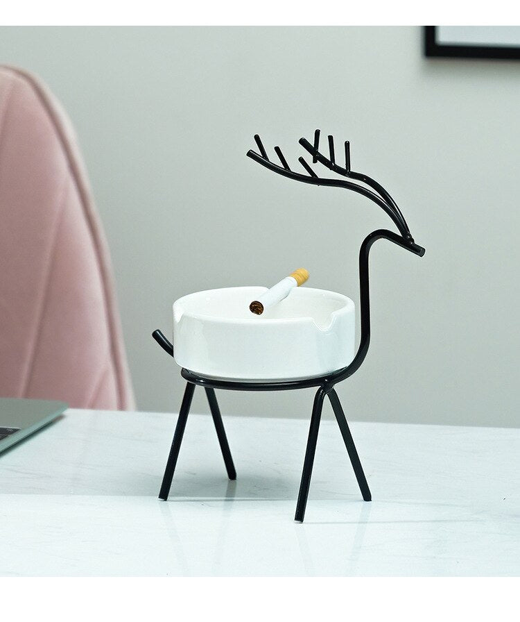 NEW Ashtray Art Metal Ashtray Home Decoration