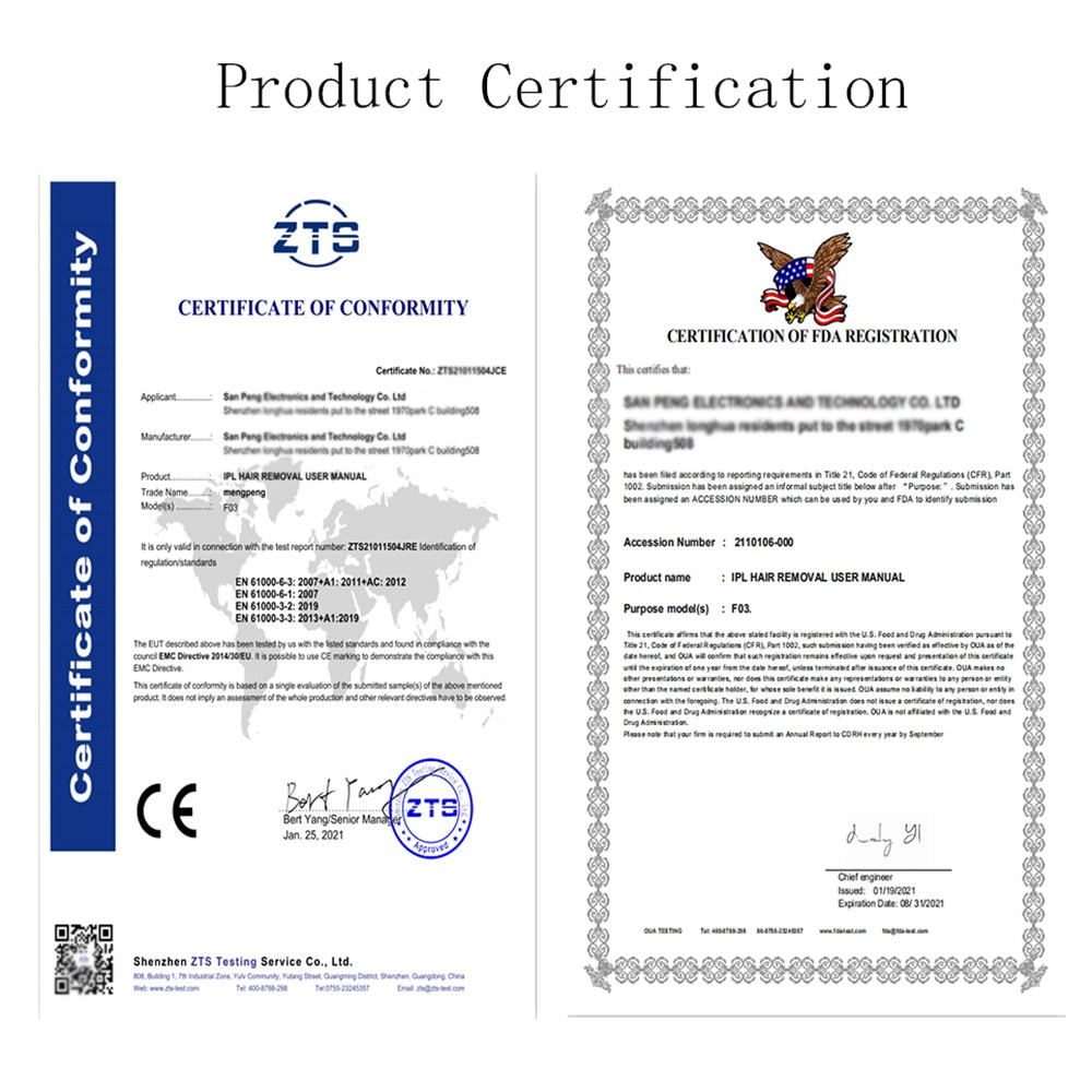 IPL Laser Hair Removal Machine