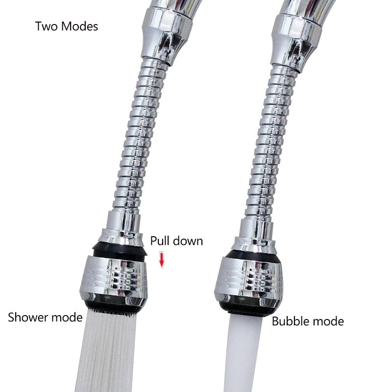 Rotating Water Saving Tap Connector Dual Mode