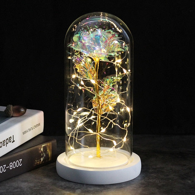 Galaxy Rose Artificial Flowers Beauty and the Beast