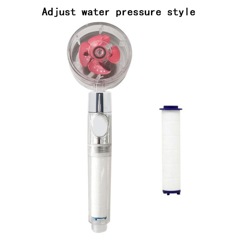 Rotated High-Pressure Handheld Shower Head