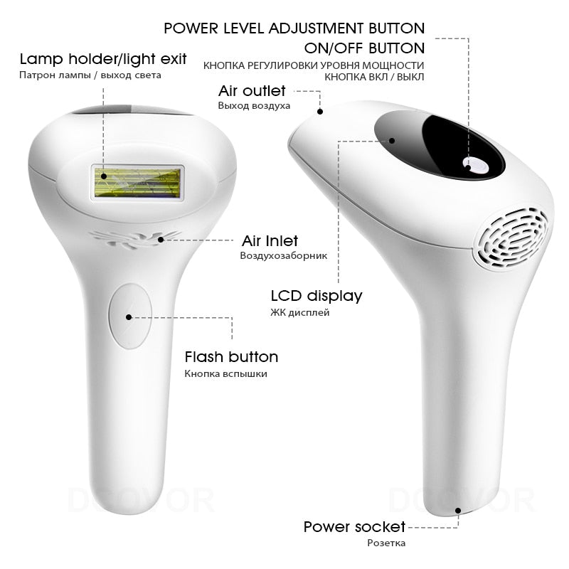 Laser Epilator Permanent Hair Removal