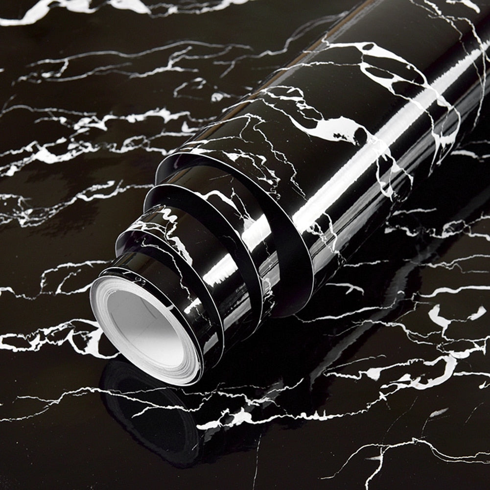 Waterproof Marble Self Adhesive Wallpaper Vinyl Film