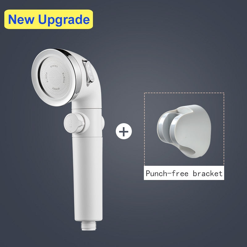 Pressurized Shower Head Adjustable High Pressure