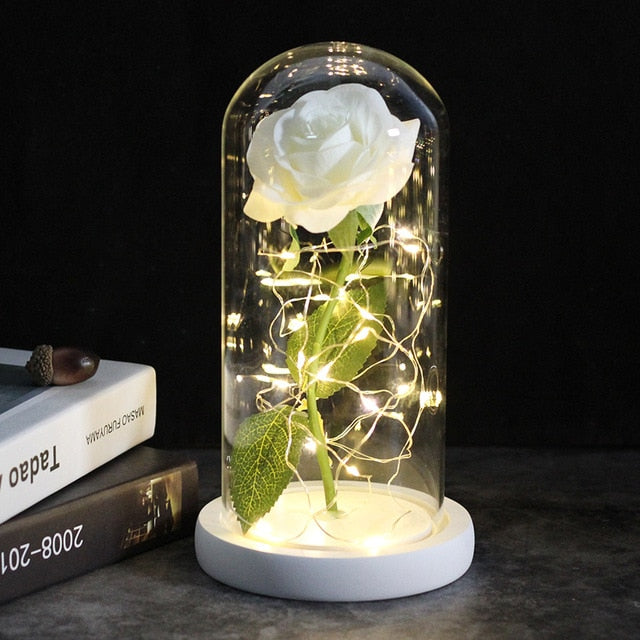 Galaxy Rose Artificial Flowers Beauty and the Beast