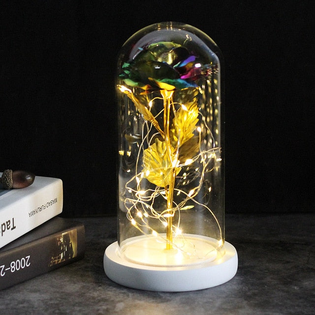 Galaxy Rose Artificial Flowers Beauty and the Beast