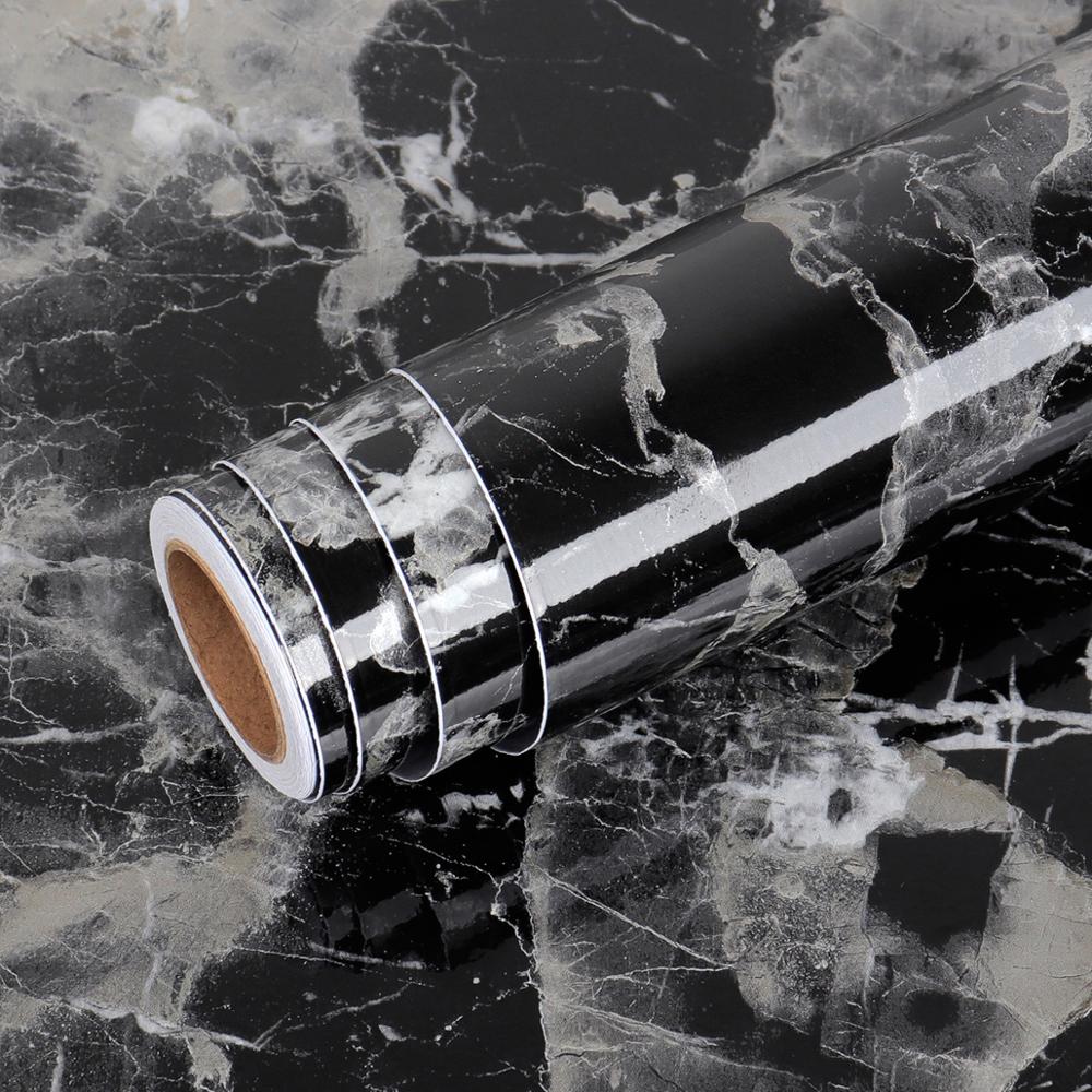 Waterproof Marble Self Adhesive Wallpaper Vinyl Film